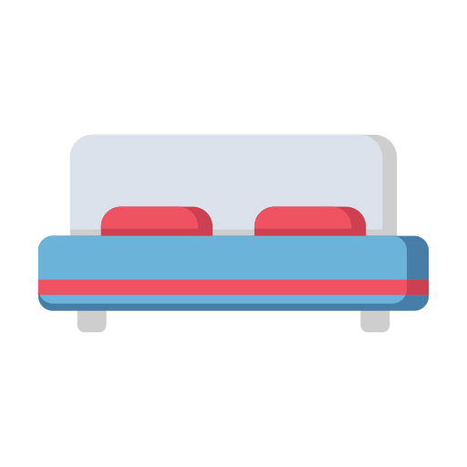 One King-size bed in the bedroom